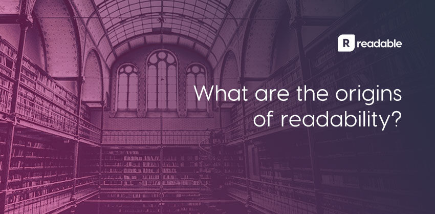 The history of readability – Readable, free readability test