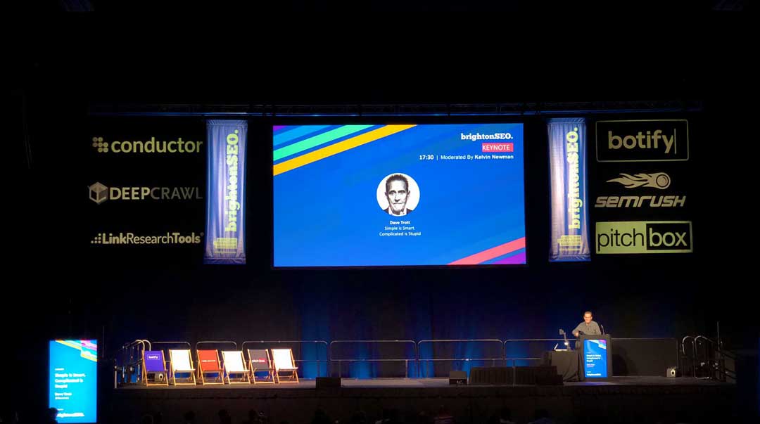 Dave Trott BrightonSEO keynote 2019 | Readable, free readability test for copywriting