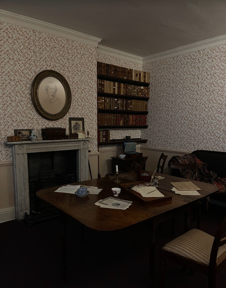 Sitting room in Bronte Parsonage, Haworth | Readable, readability checker for clear writing