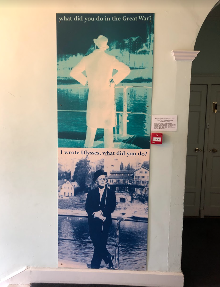 Poster from James Joyce Cultural Centre, Dublin | Readable, readability tool 